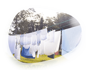 روش شستن و خشک کردن لباس